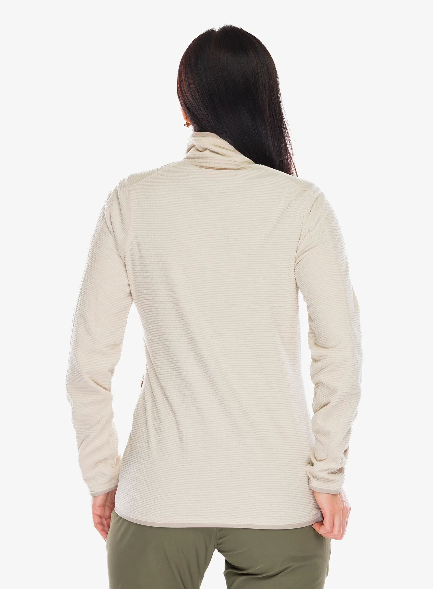 Flísová mikina dámska Craghoppers NosiLife Anya II Jacket - oyster