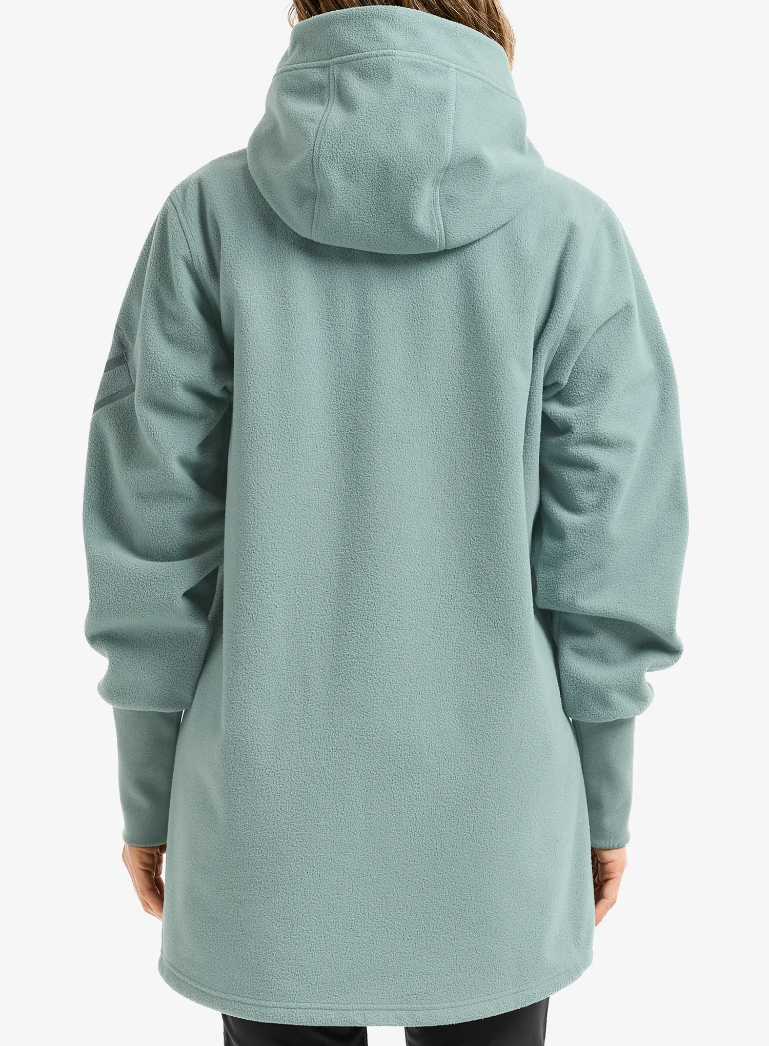 Flísová mikina dámska Didriksons Rinda Fullzip - factory blue