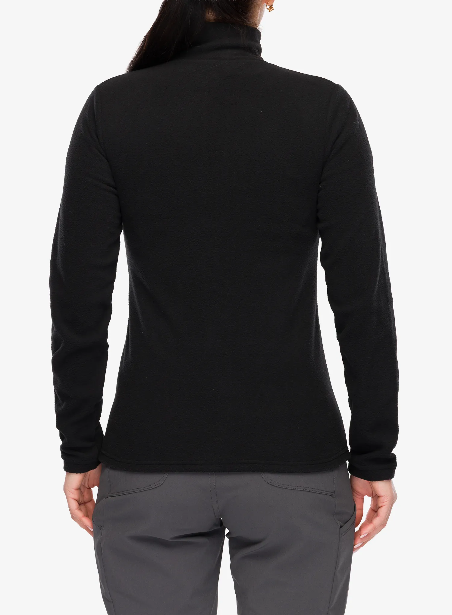 Flísová mikina dámska Kari Traa Kari Full Zip Fleece - black