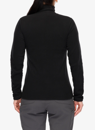 Flísová mikina dámska Kari Traa Kari Full Zip Fleece - black