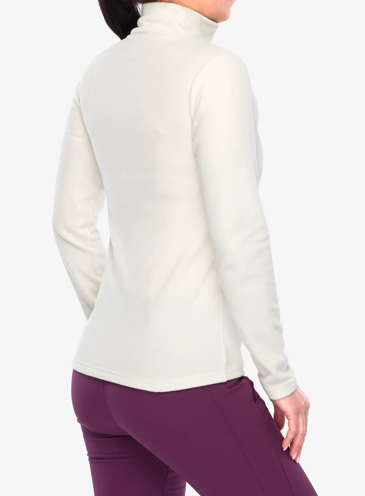 Flísová mikina dámska Kari Traa Kari Full Zip Fleece - light beige
