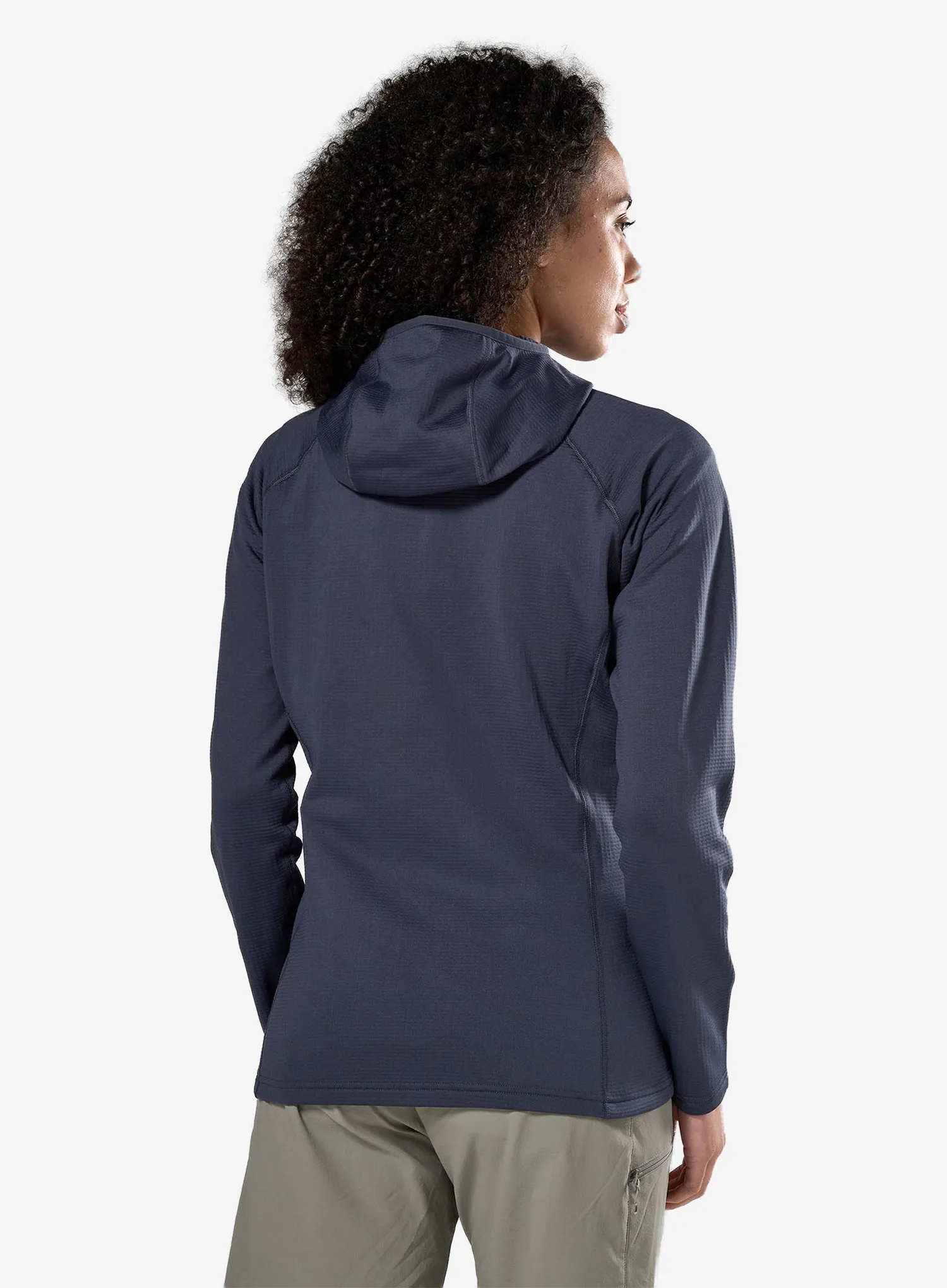 Flísová mikina dámska Montane Protium Cp Hoodie - dark sky
