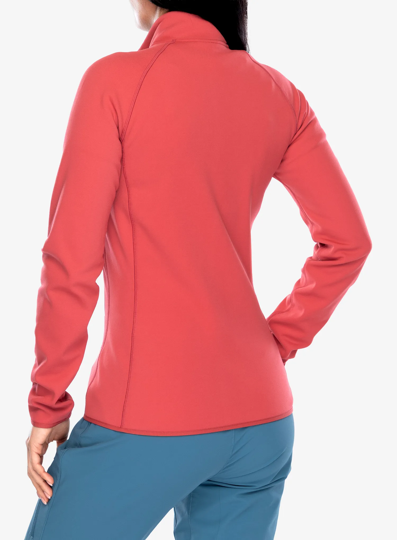 Flísová mikina dámska Mountain Equipment Jorasses Lite Jacket - rosewood
