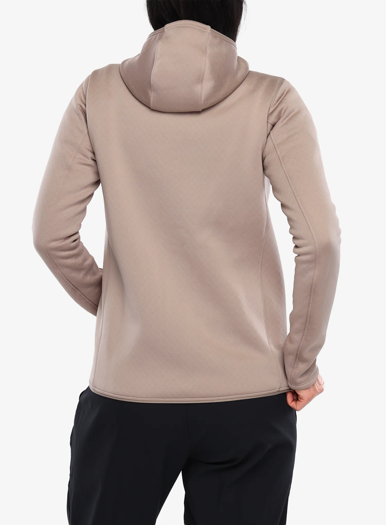 Flísová mikina dámska Salomon Outline Warm Fleece HD - etherea