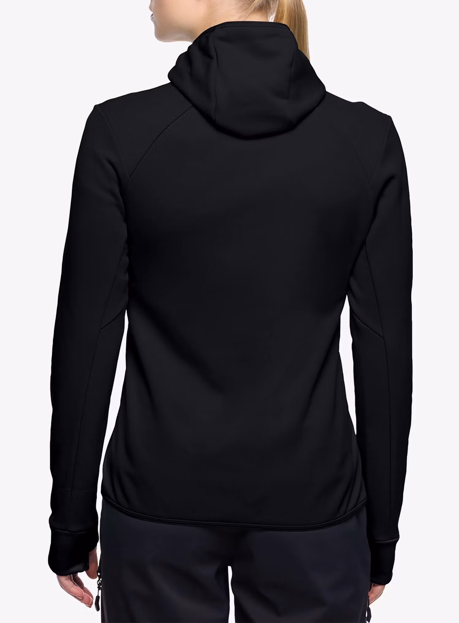 Flísová mikina dámska Vaude Monviso Fleece Jacket III - black/black