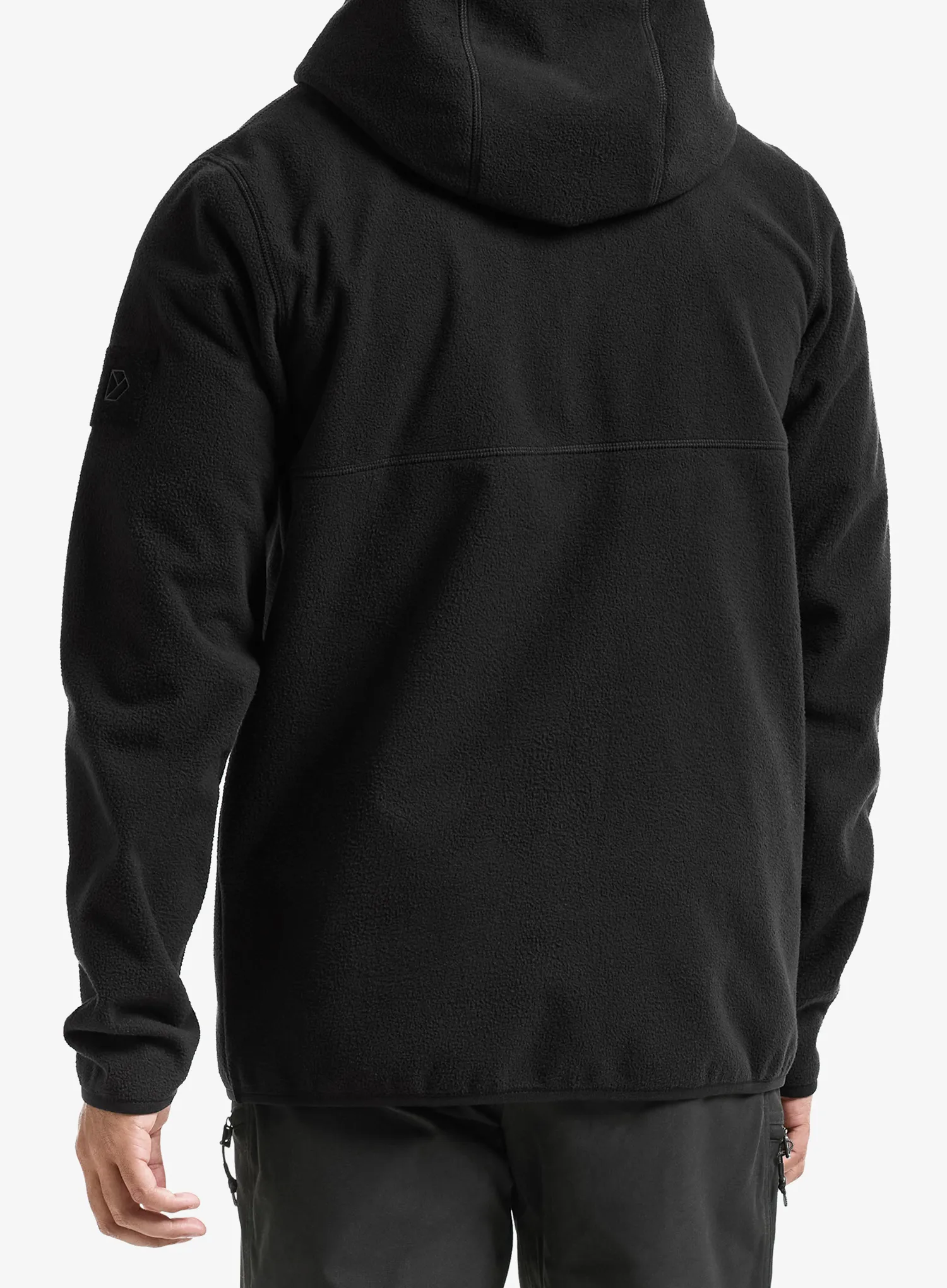 Flísová mikina Didriksons Helmit Fullzip - black