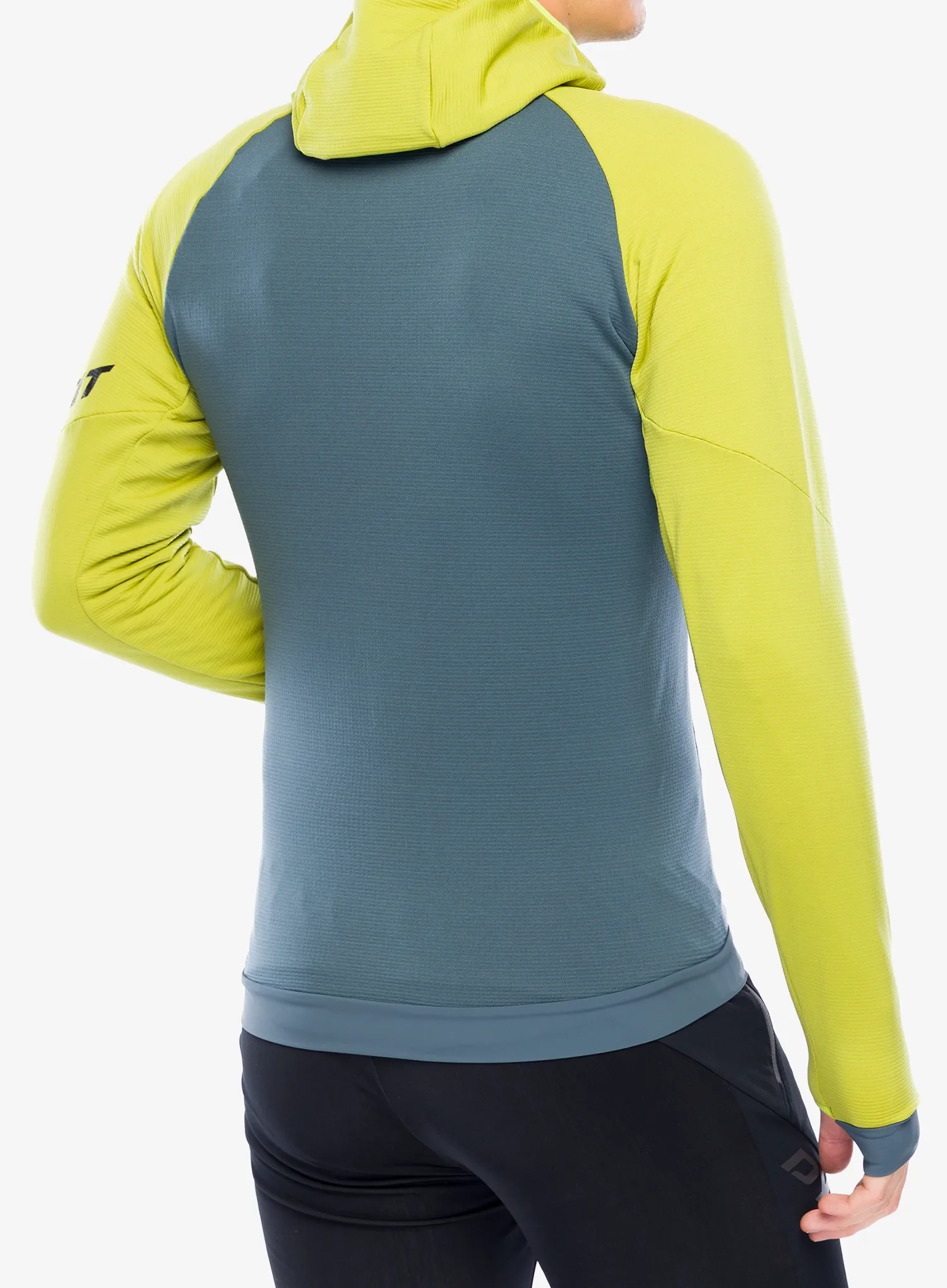 Flísová mikina Dynafit Radical Polartec Hooded Jacket - golden lime