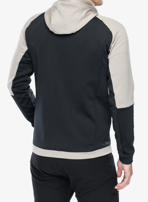 Flísová mikina Hannah Tariq Hoody - anthracite/goat