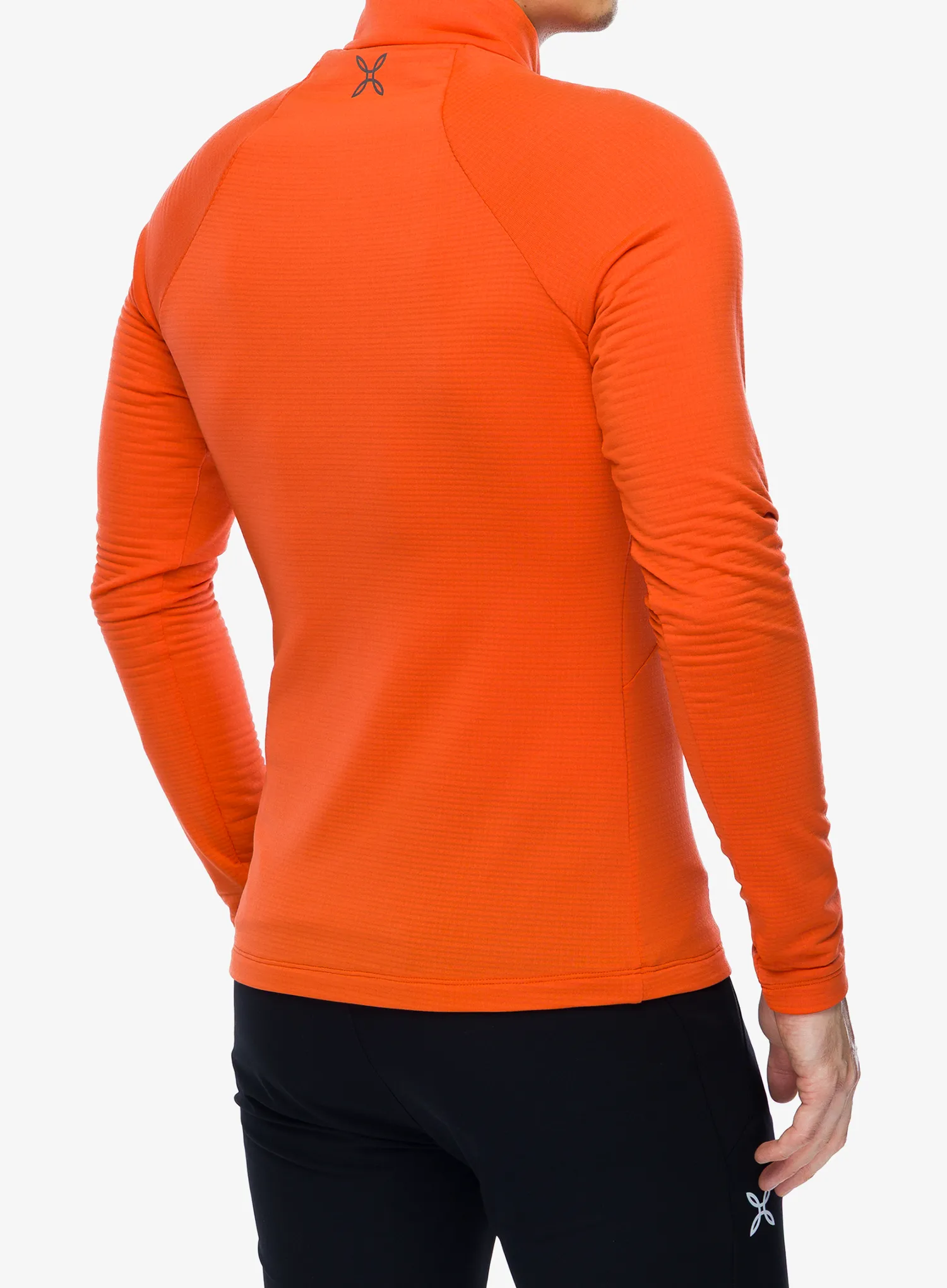 Flísová mikina Montura Peak Power Grid Polartec Anorak - orange