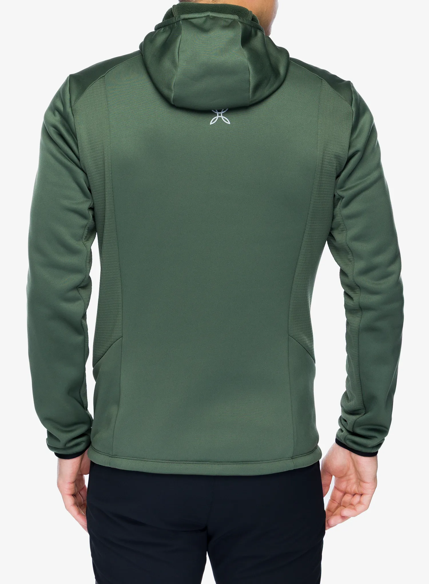 Flísová mikina Montura Pulse Hooded Maglia - sage green