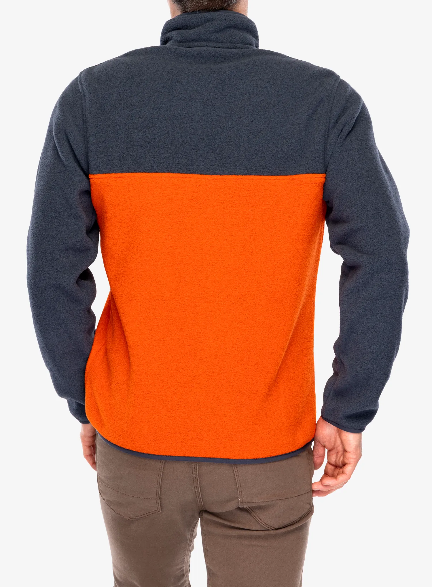 Flísová mikina Patagonia Lightweight Synch Snap-T Pullover - pollinator orange