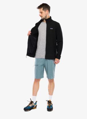Flísová mikina Patagonia R1 TechFace JKT - black