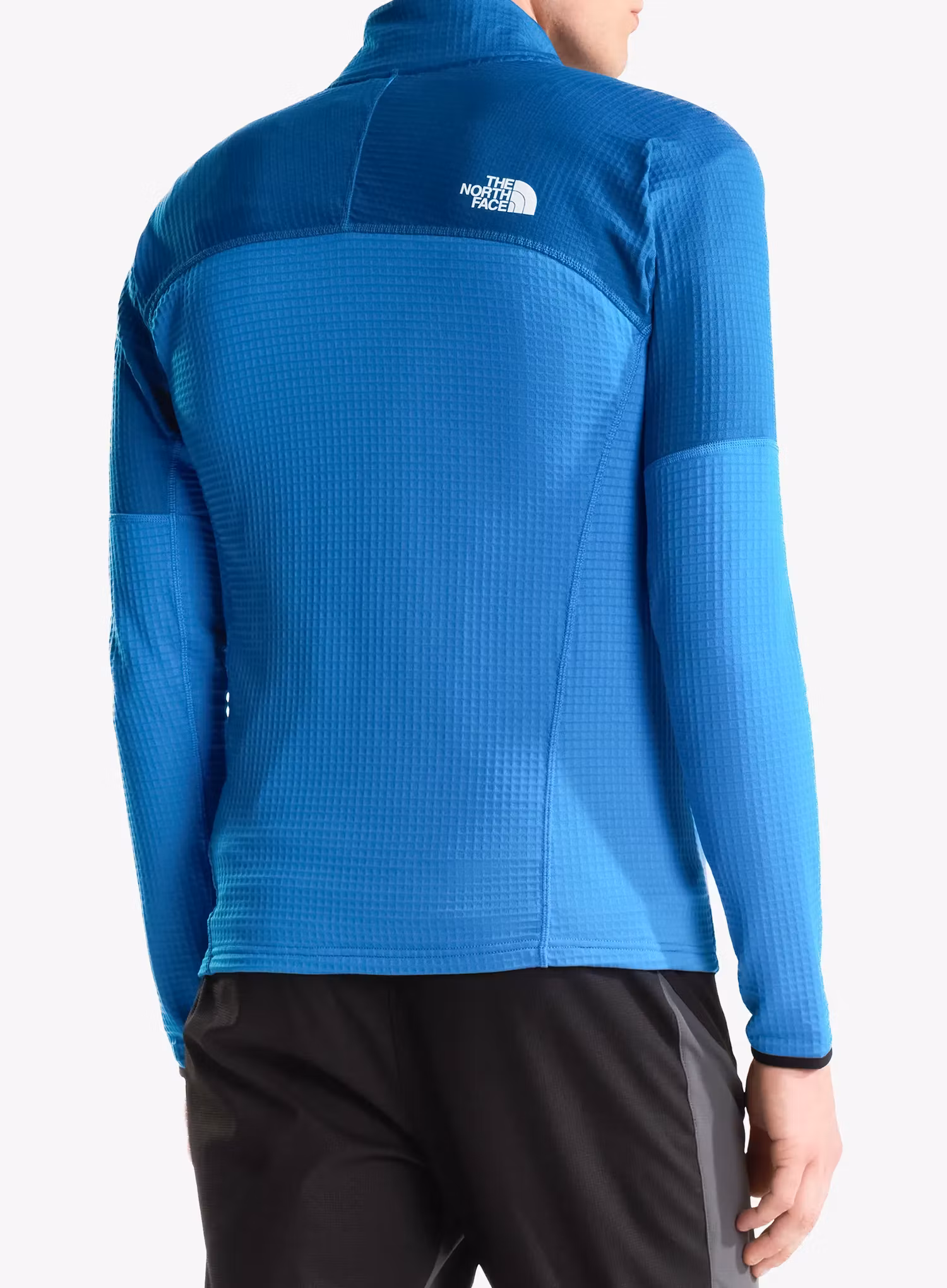 Flísová mikina The North Face Polartec Powergrid Stormgap Jacket - skyline blue/blue