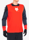 Cyklistická mikina Fox Defend LS Jersey Elevated - fluo red