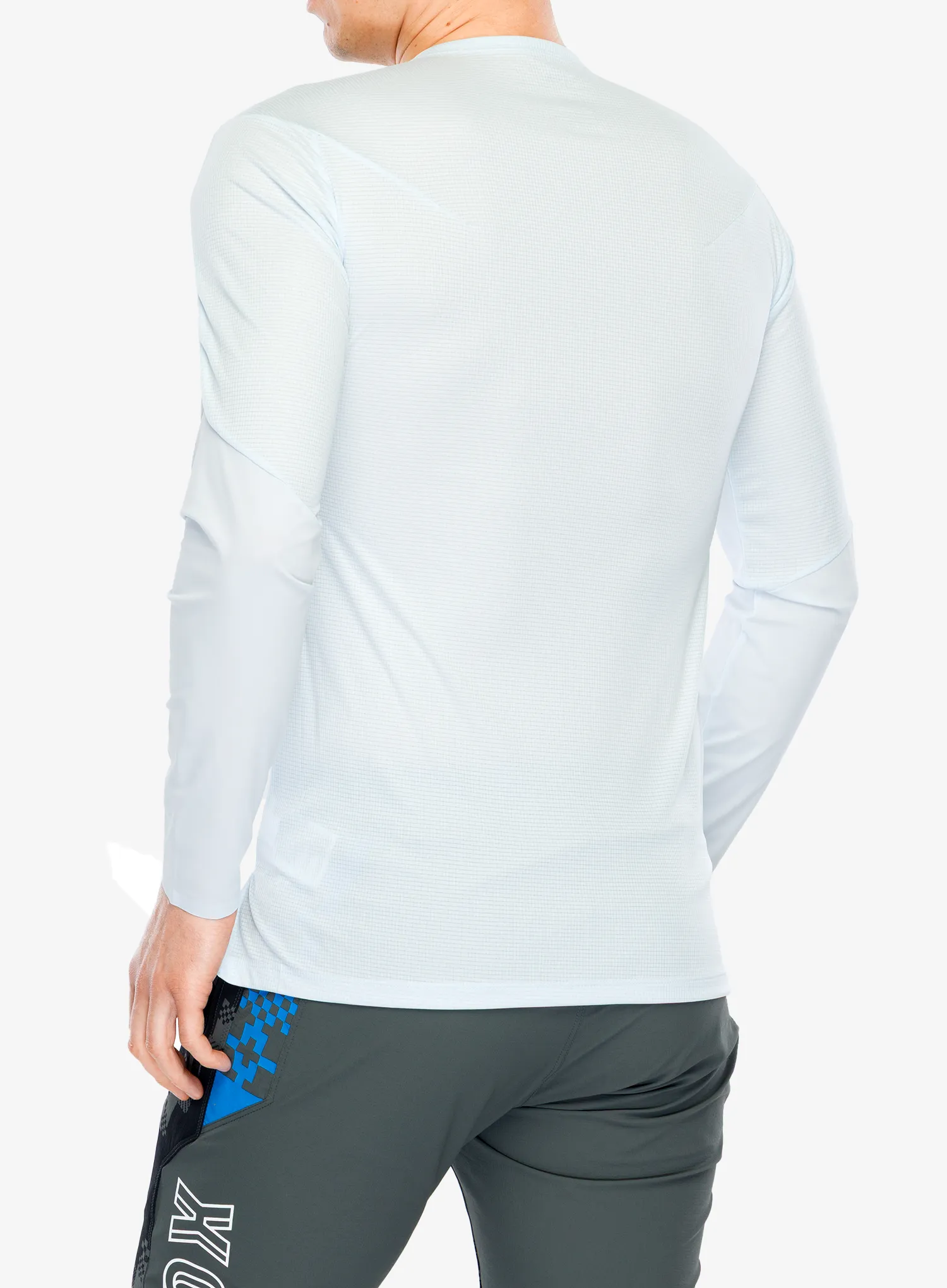 Cyklistická mikina Fox Flexair Pro LS Jersey - pale blue