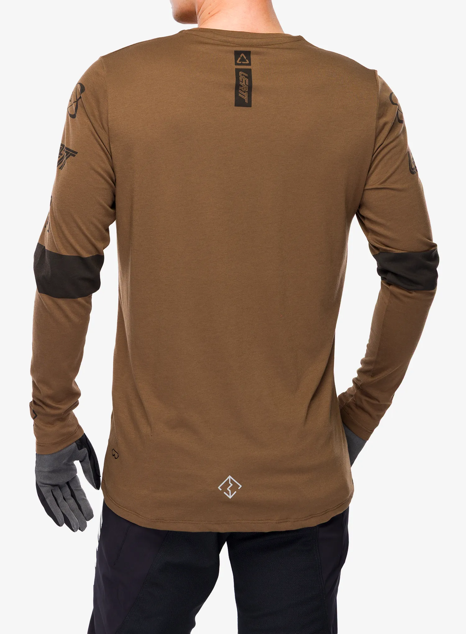 Cyklistická mikina Leatt MTB Gravity 3.0 Long Sleeve - loam brown