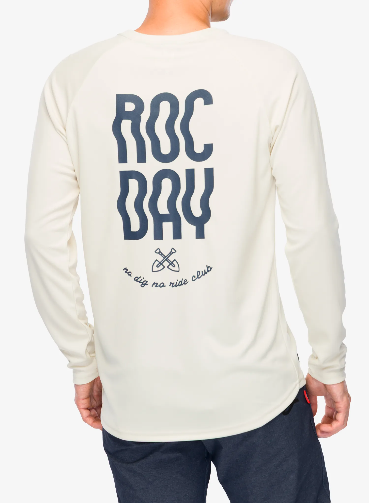 Cyklistická mikina Rocday DIGGER LS - beige