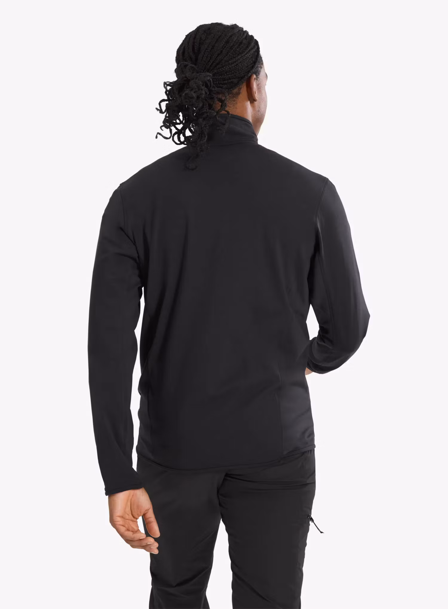 Mikina na zips Arcteryx Kyanite Lightweight Jacket - black