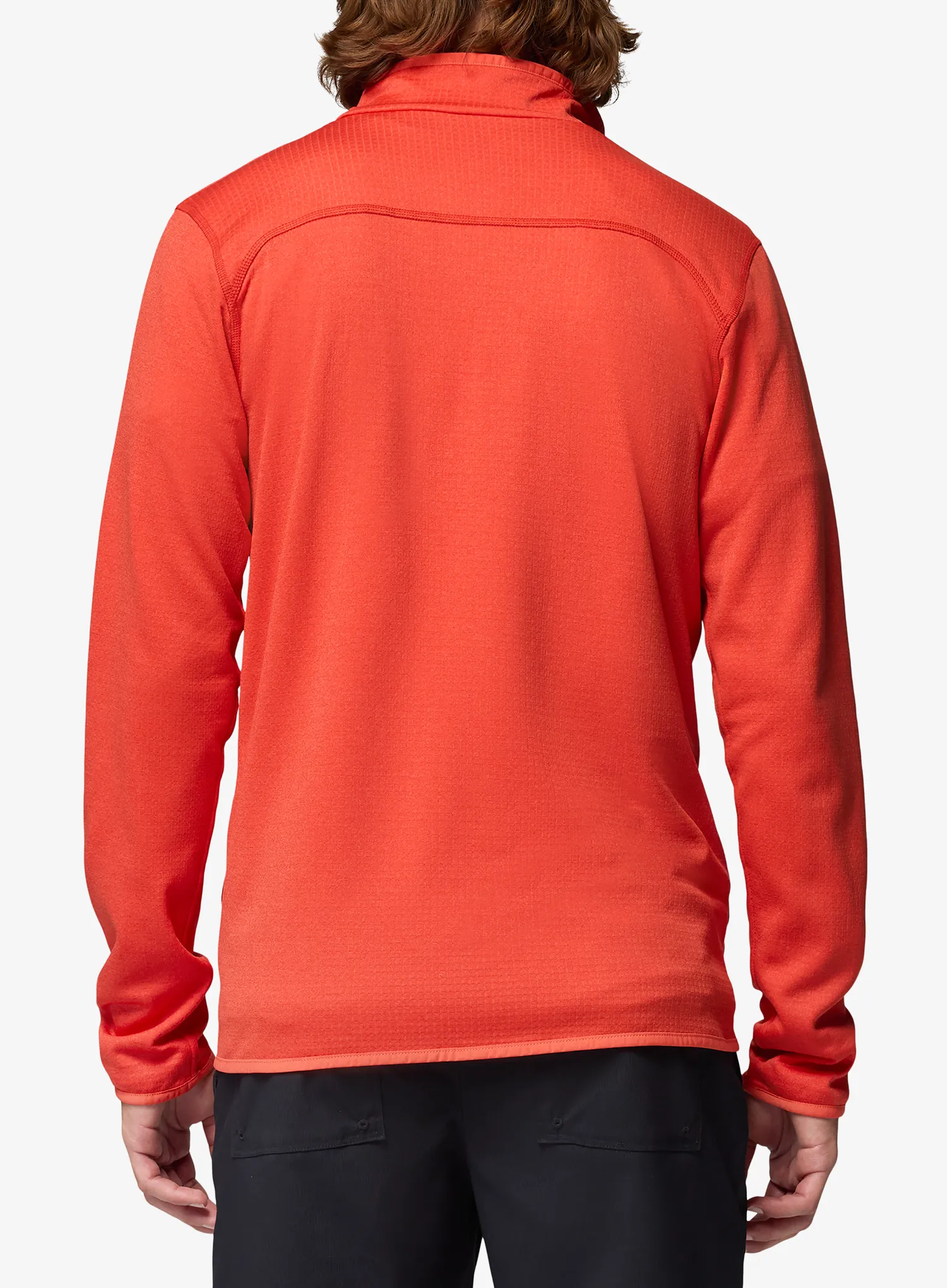 Mikina na zips Columbia Essential Hike Grid Fleece Full Zip - super sonic/zing