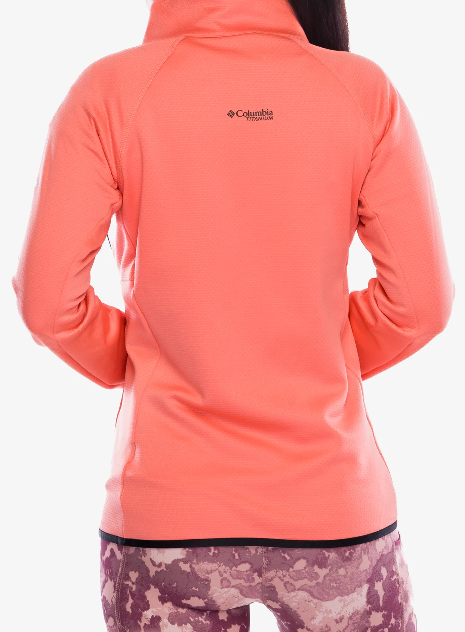 Dámska mikina na zips Columbia Triple Canyon Grid Fleece Full Zip - alpenglow