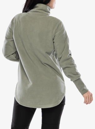 Dámska mikina na zips Didriksons Ronja Fullzip - wilted leaf