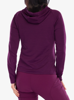 Dámska mikina na zips Montura Timeless Maglia - wine red