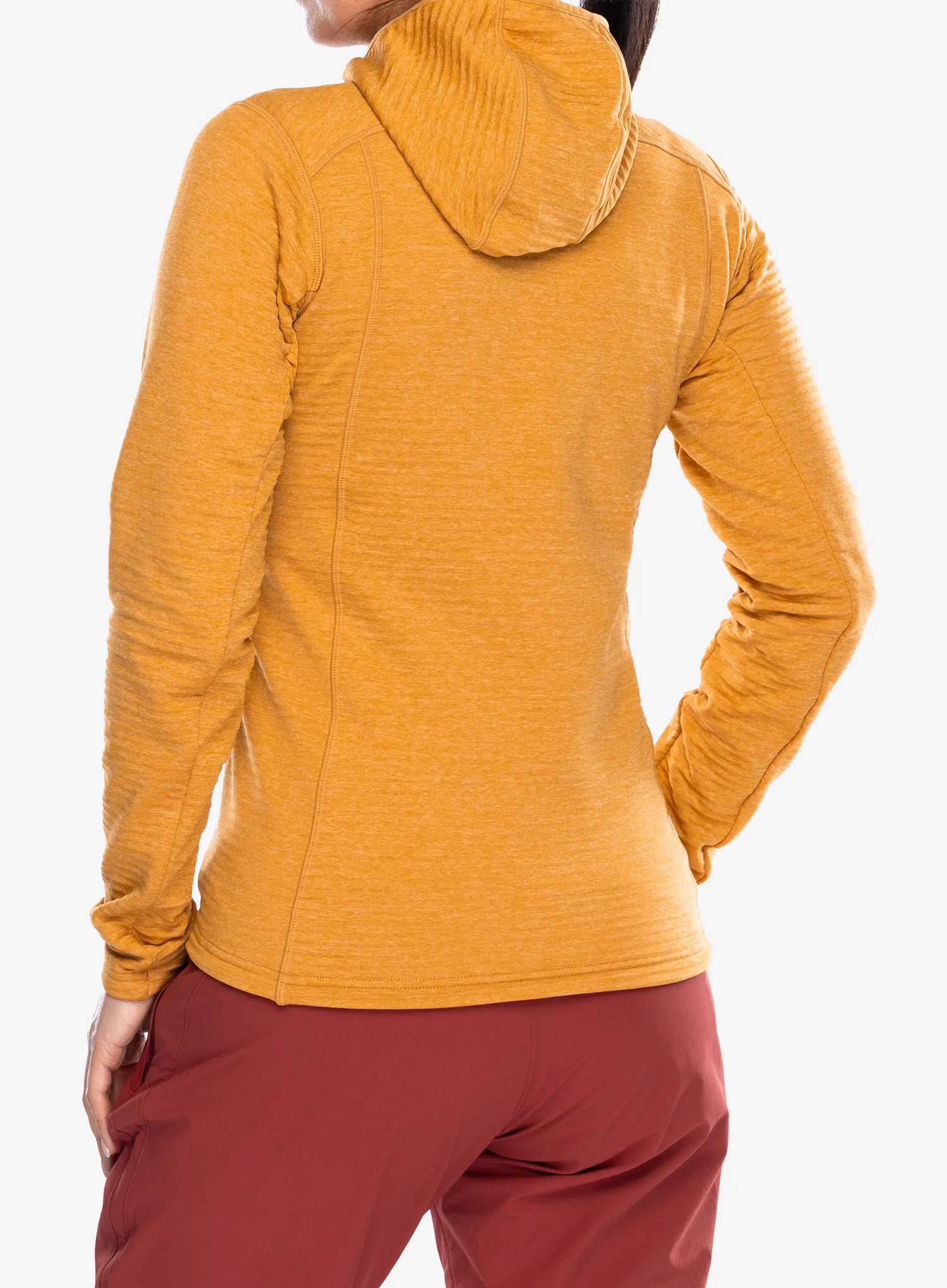 Dámska mikina na zips Mountain Equipment Apiro Hooded Jacket - butterscotch
