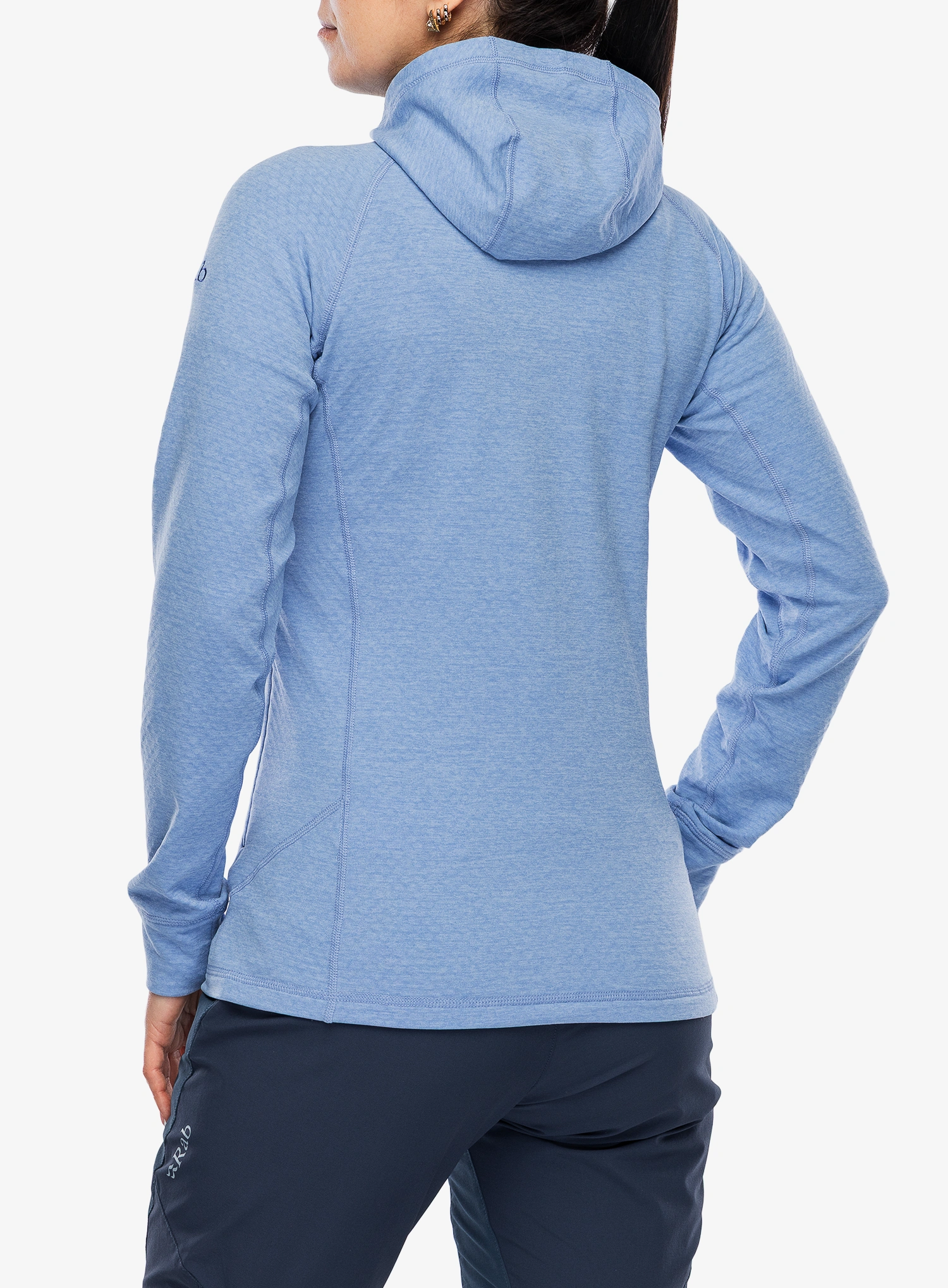 Dámska mikina na zips Rab Nexus Hoody - bluebird