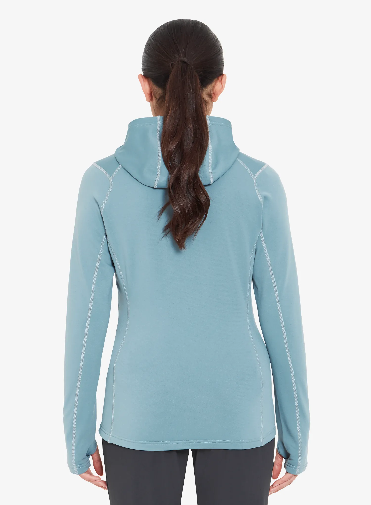Dámska mikina na zips Rab Superflux Hoody - citadel