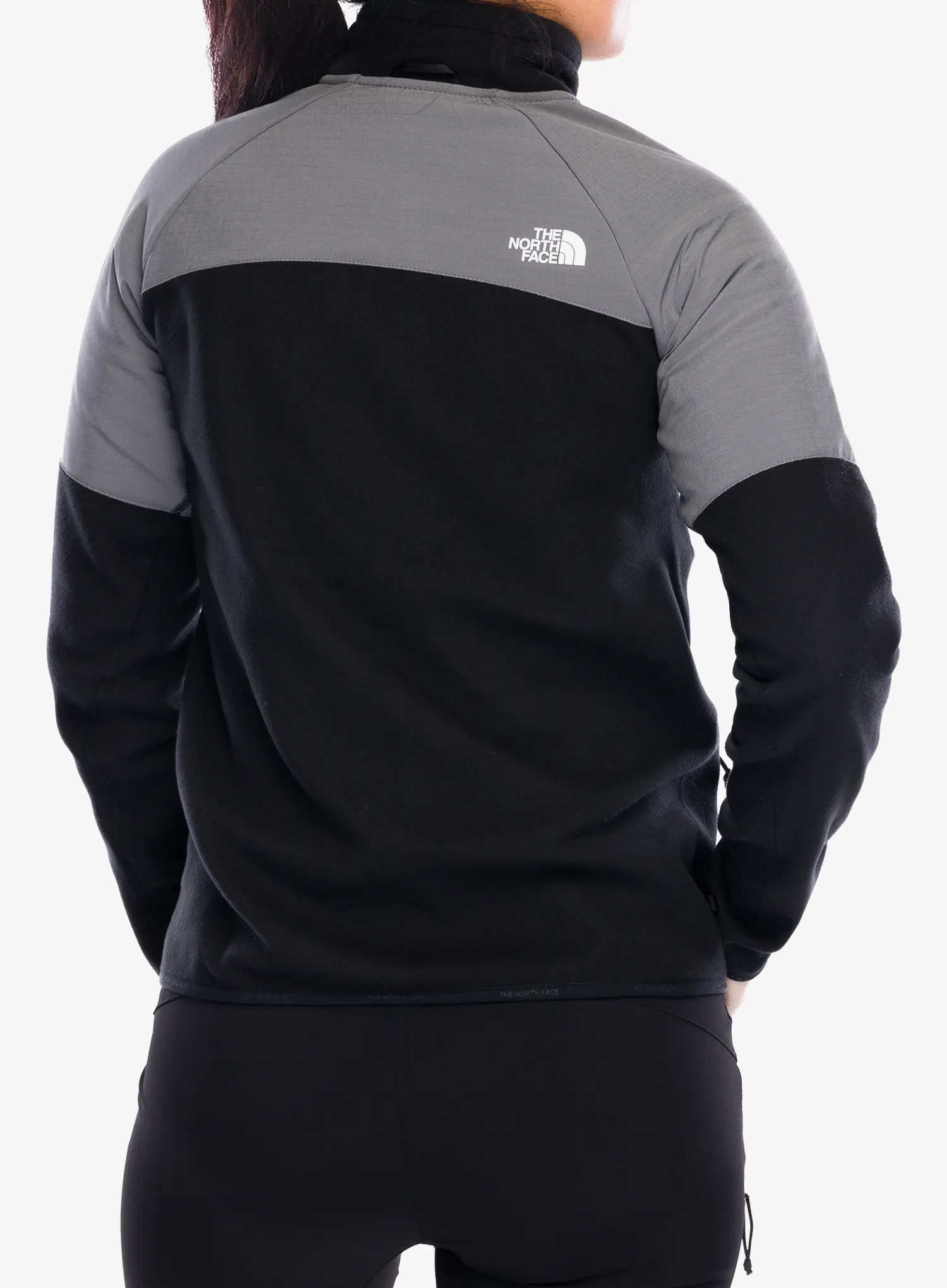 Dámska mikina na zips The North Face Glacier Heavyweight Full Zip Jacket - tnf black/smoked pearl