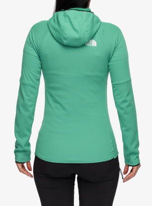Dámska mikina na zips The North Face Summit FutureFleece FZ Hoodie - nebula green