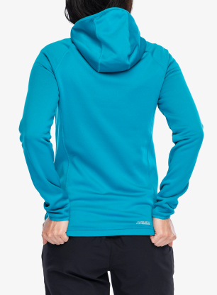 Dámska mikina na zips Viking Jukon Hoodie Polartec - grass green