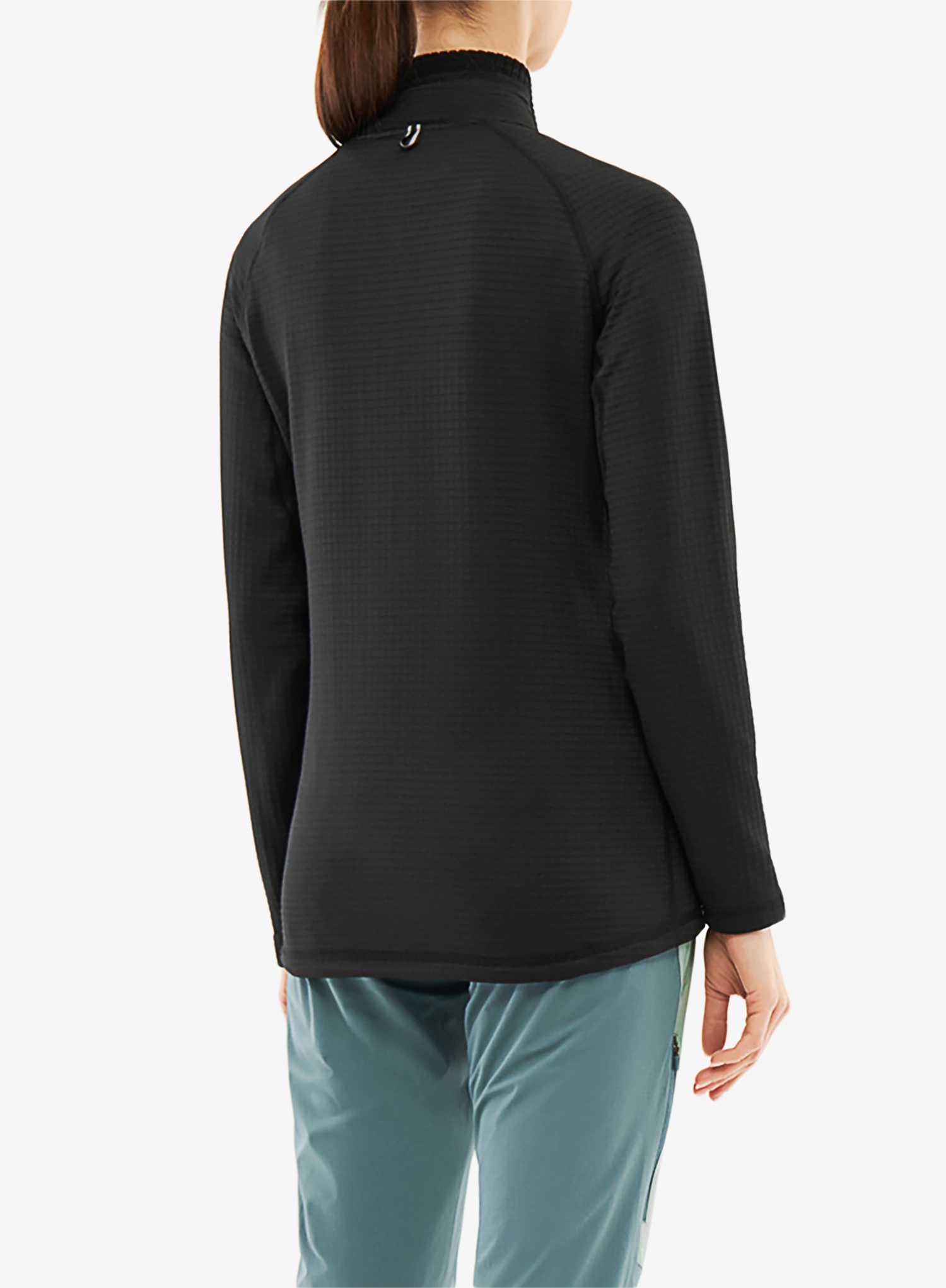 Dámska mikina na zips Viking Midlayer Admont Full Zip - black