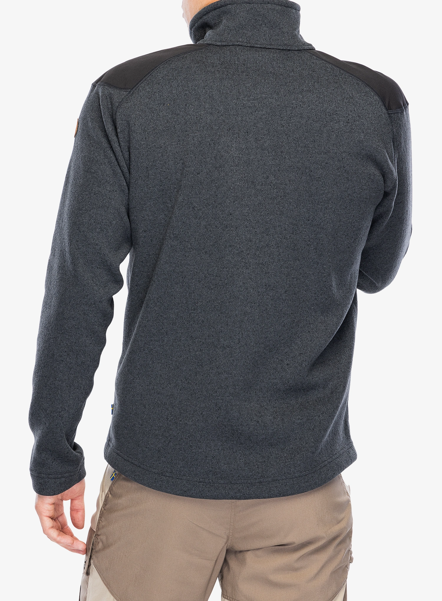 Mikina na zips Fjallraven Buck Fleece - graphite
