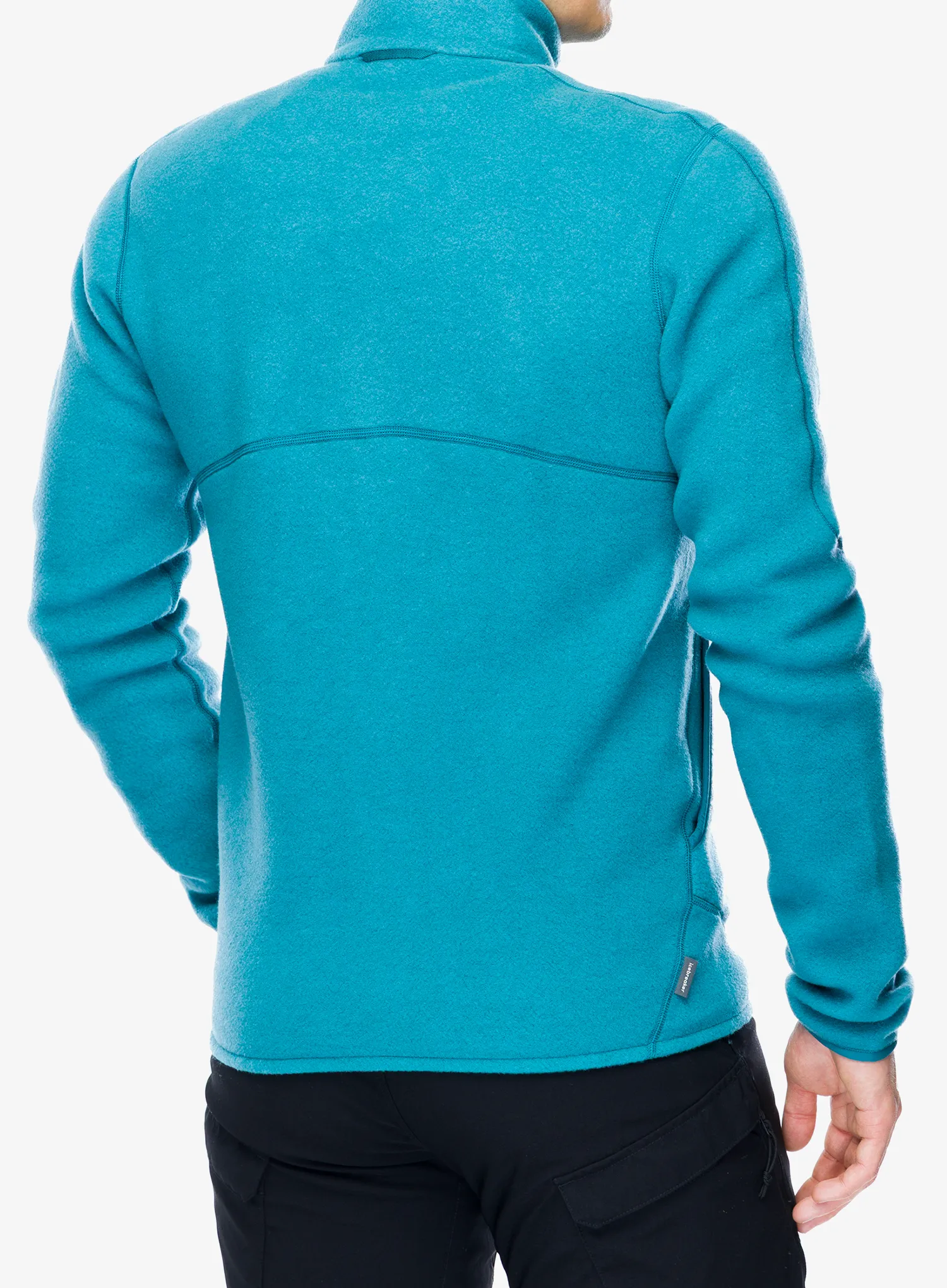 Mikina na zips Icebreaker Merino Blend 800 RealFleece Classic Pile LS Zip - topaz