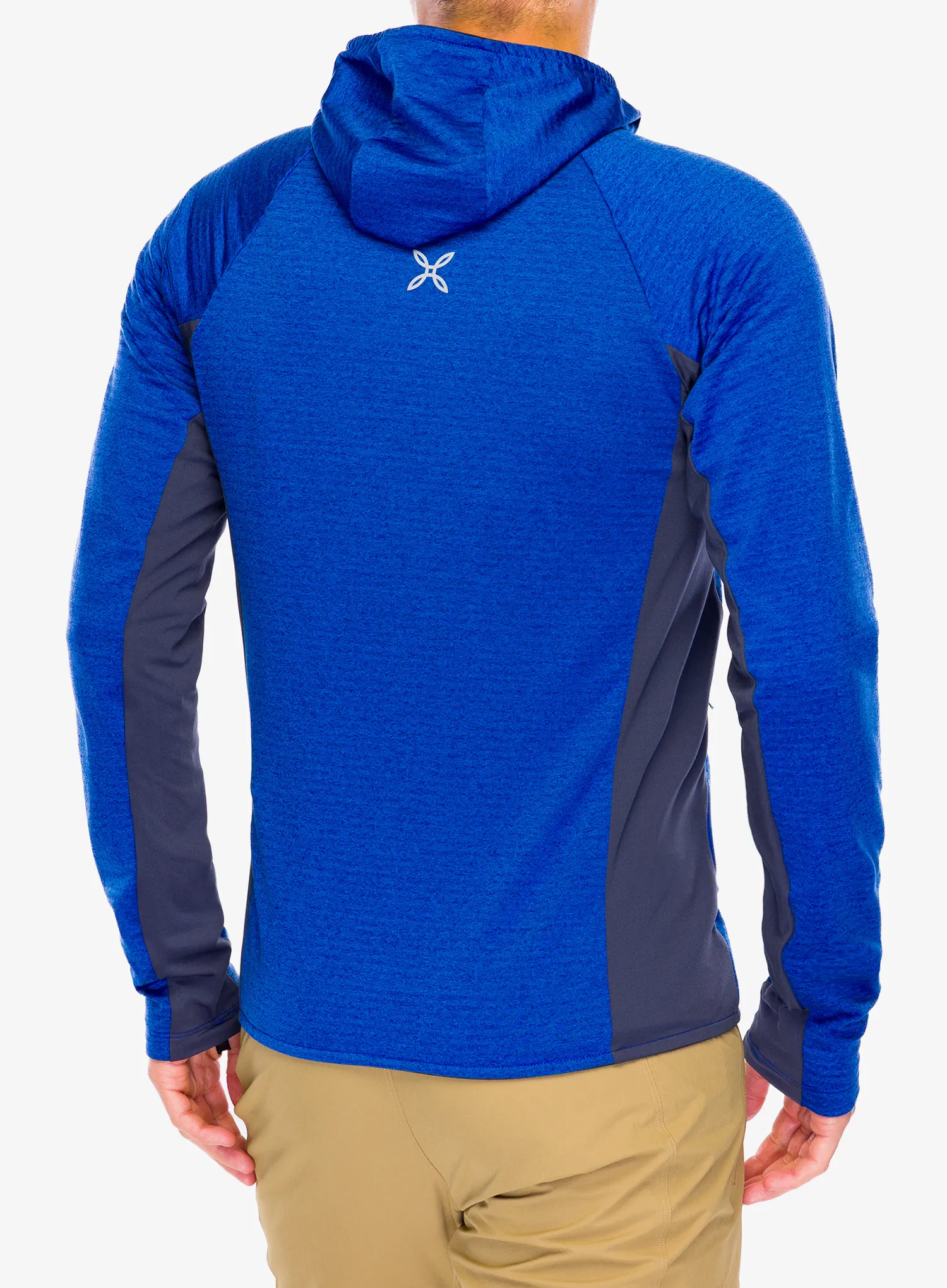 Mikina na zips Montura Dolomiti Hooded Maglia - b.blue/graphite blue