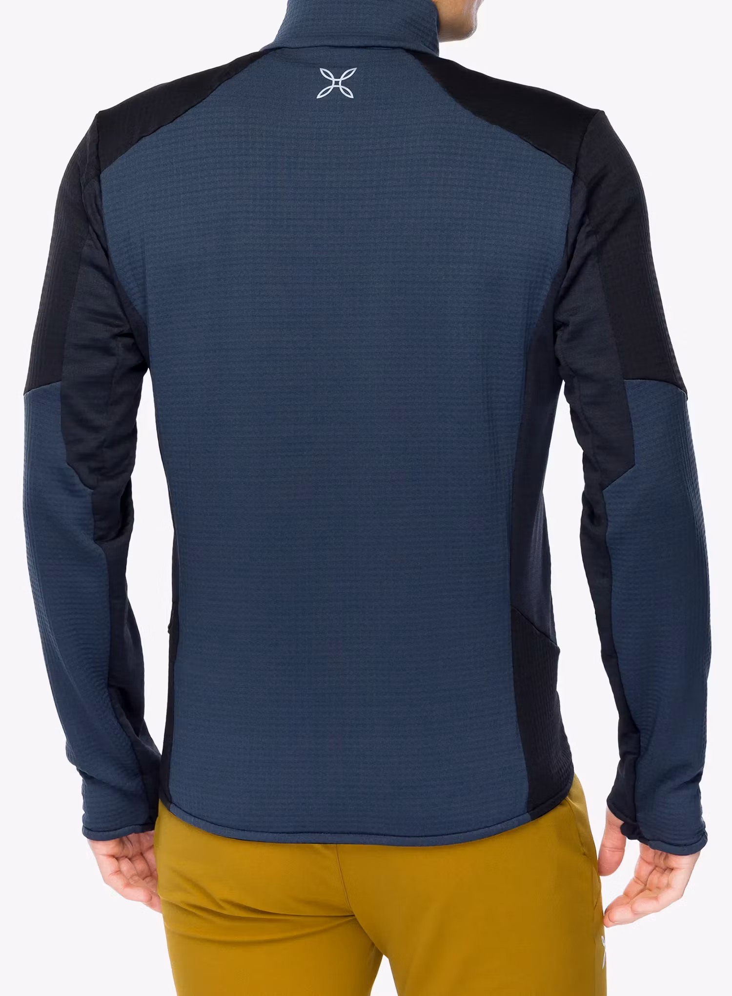 Mikina na zips Montura Stretch Color Maglia - graphite blue