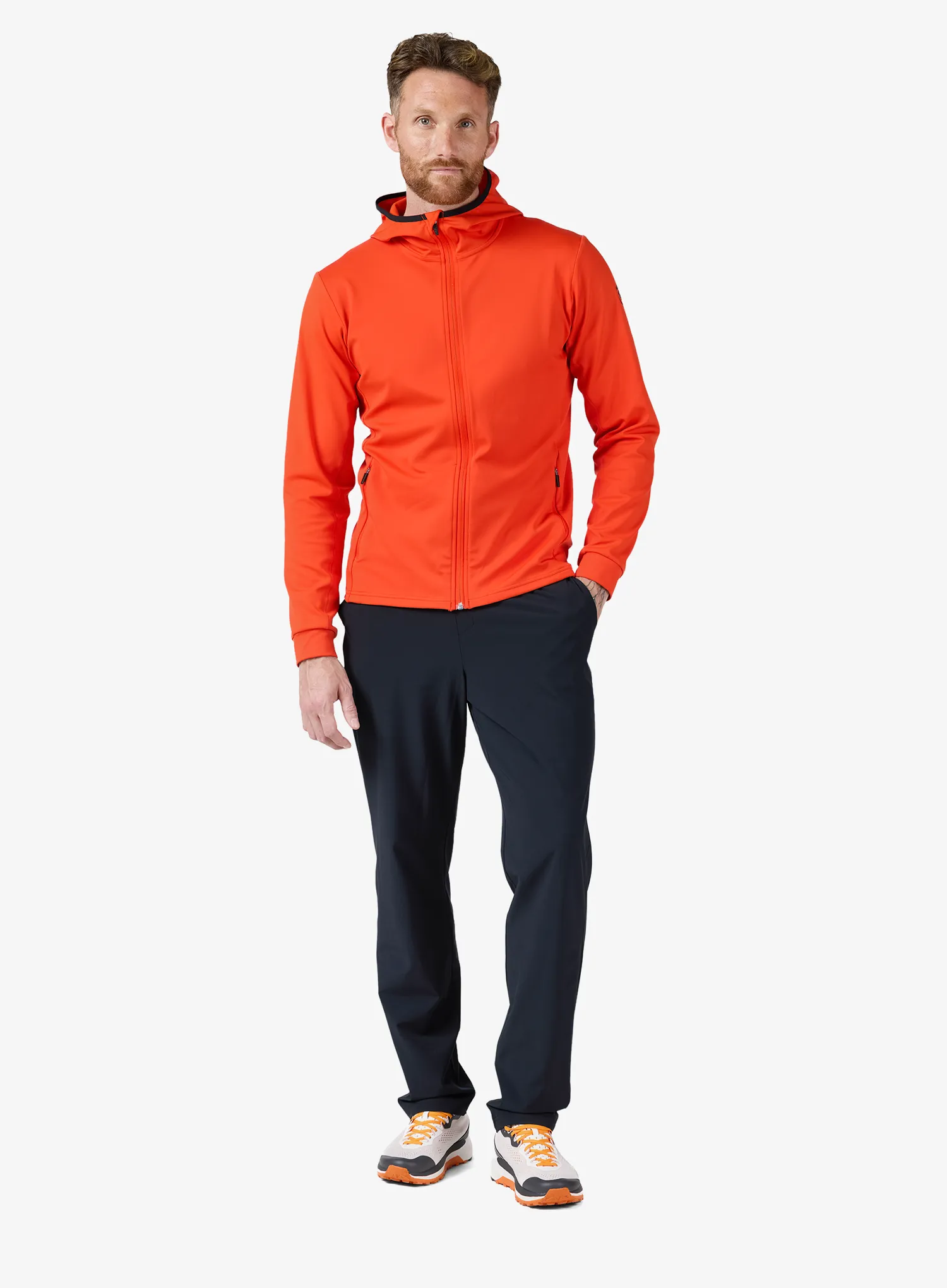 Mikina na zips Rossignol Mid Layer Full-Zip Hoodie - golden gate