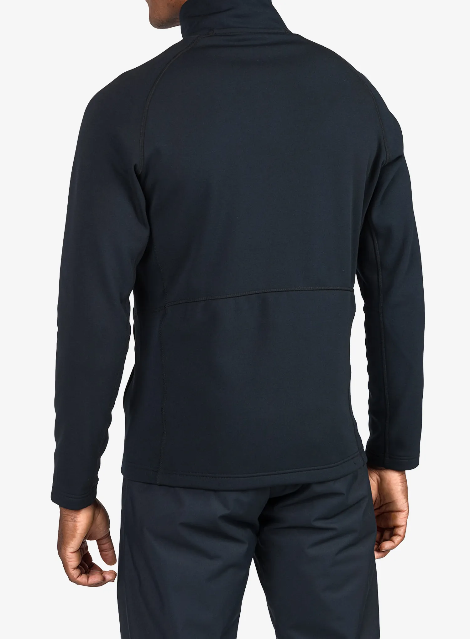 Mikina na zips Rossignol New Hero Classique Clim - black