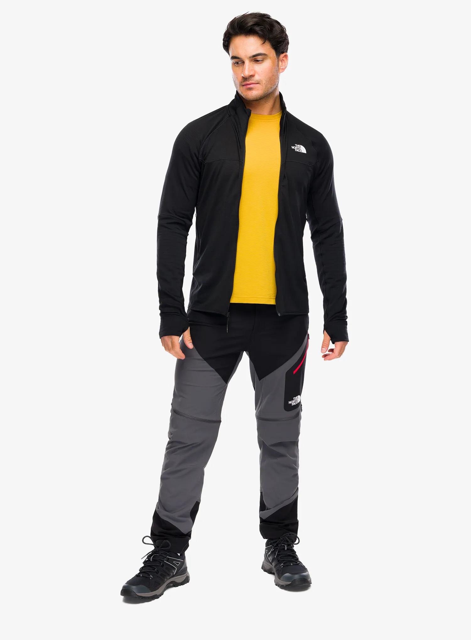 Mikina na zips The North Face Bolt Polartec Jacket - tnf black