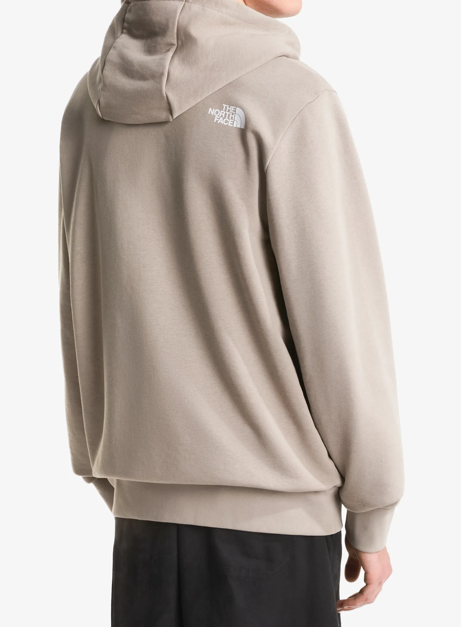 Mikina na zips The North Face Simple Dome Light Regular Full Zip Hoodie - stone slab