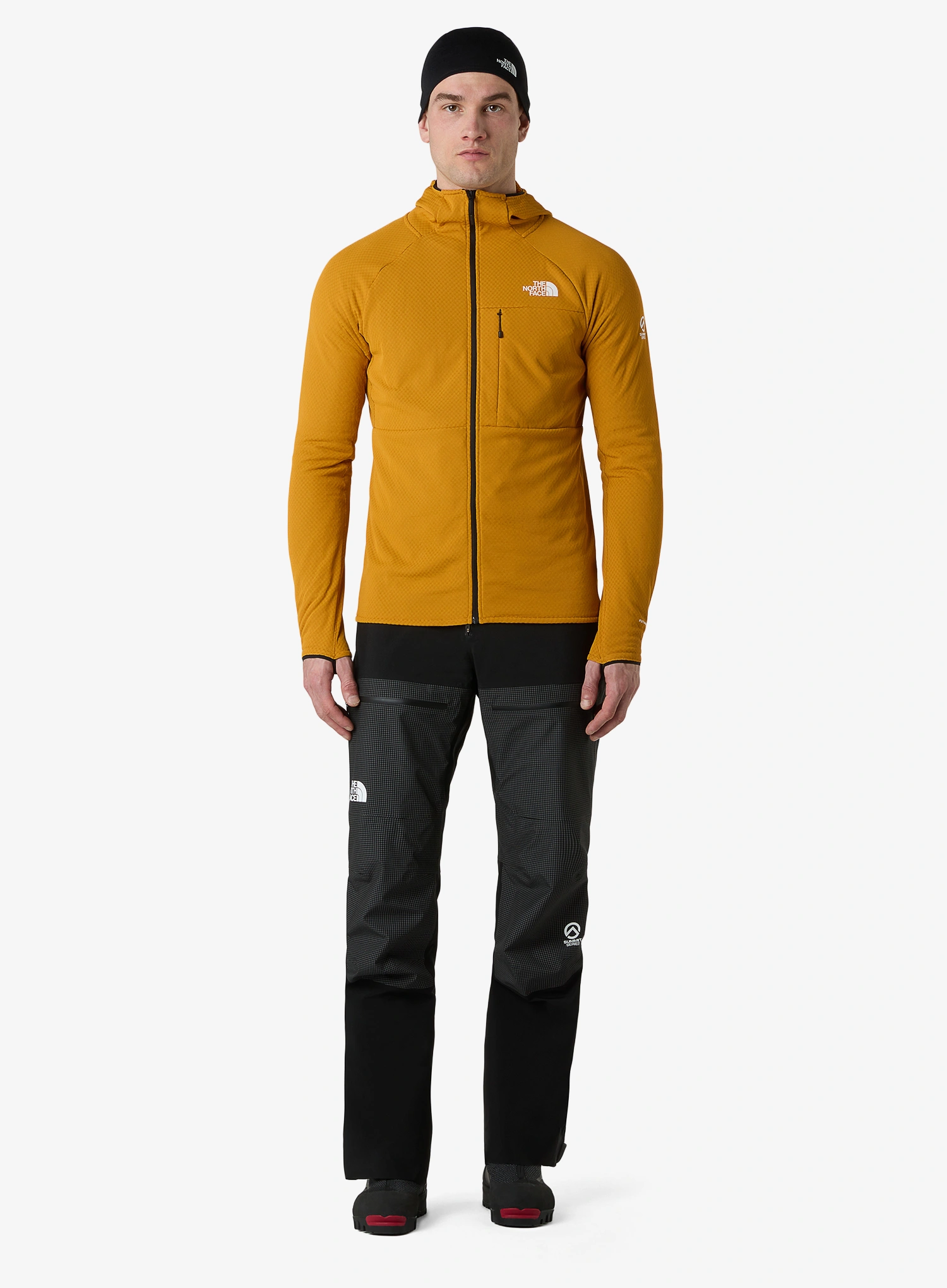 Mikina na zips The North Face Summit Futurefleece FZ Hoodie - citrine yellow