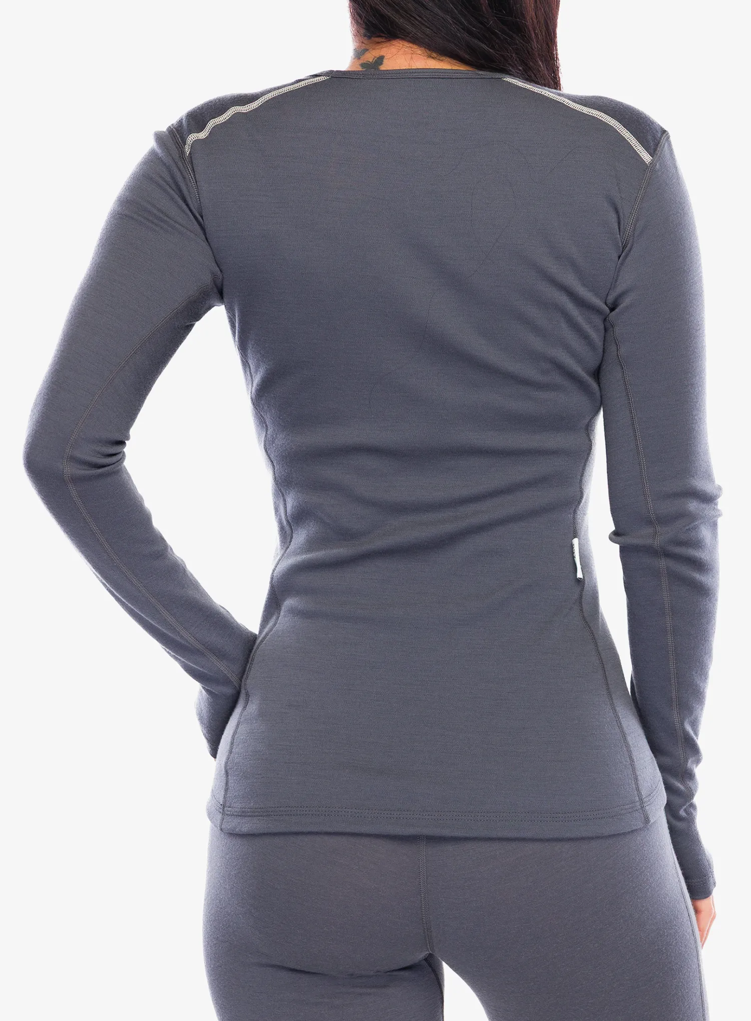 Dámske funkčné tričko adidas TERREX Xperior Merino 260 Baselayer LS - grey five