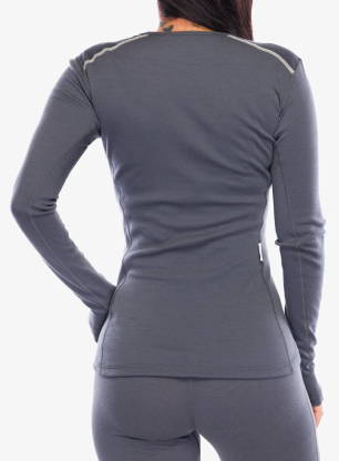 Dámske funkčné tričko adidas TERREX Xperior Merino 260 Baselayer LS - grey five