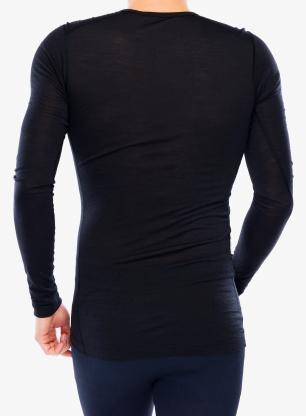 Funkčné tričko adidas TERREX Xperior Merino 150 Long Sleeve - black