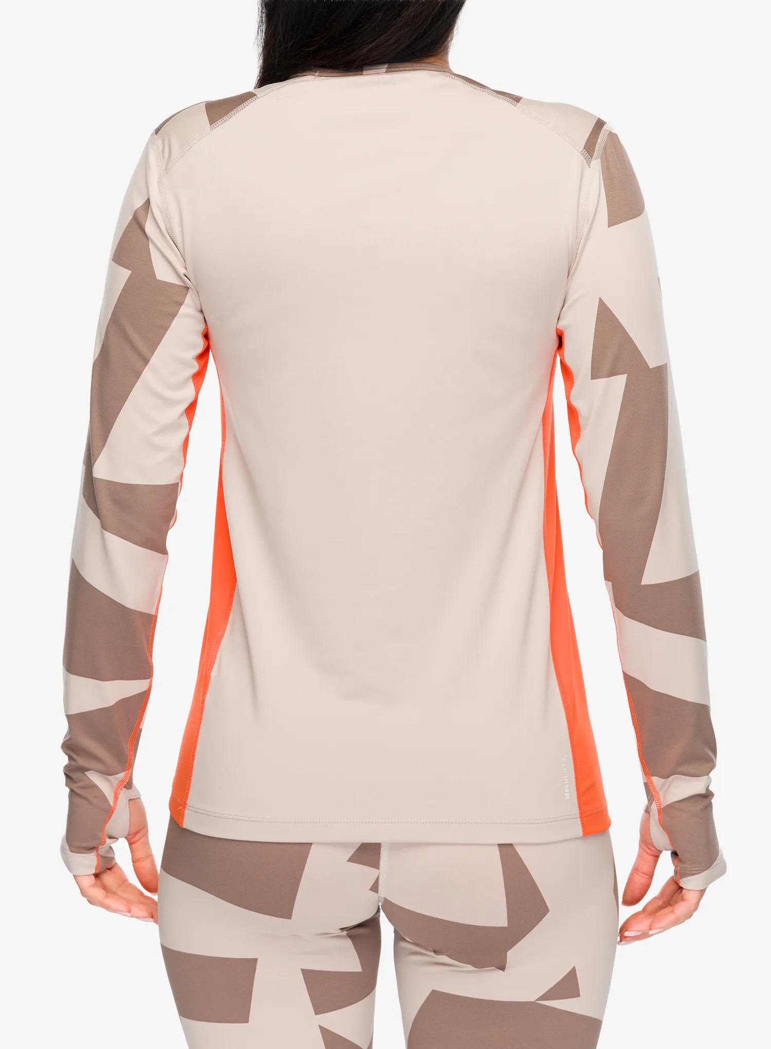 Funkčné tričko dámske adidas TERREX Multi Synthetic Base Layer LS - wonder taupe