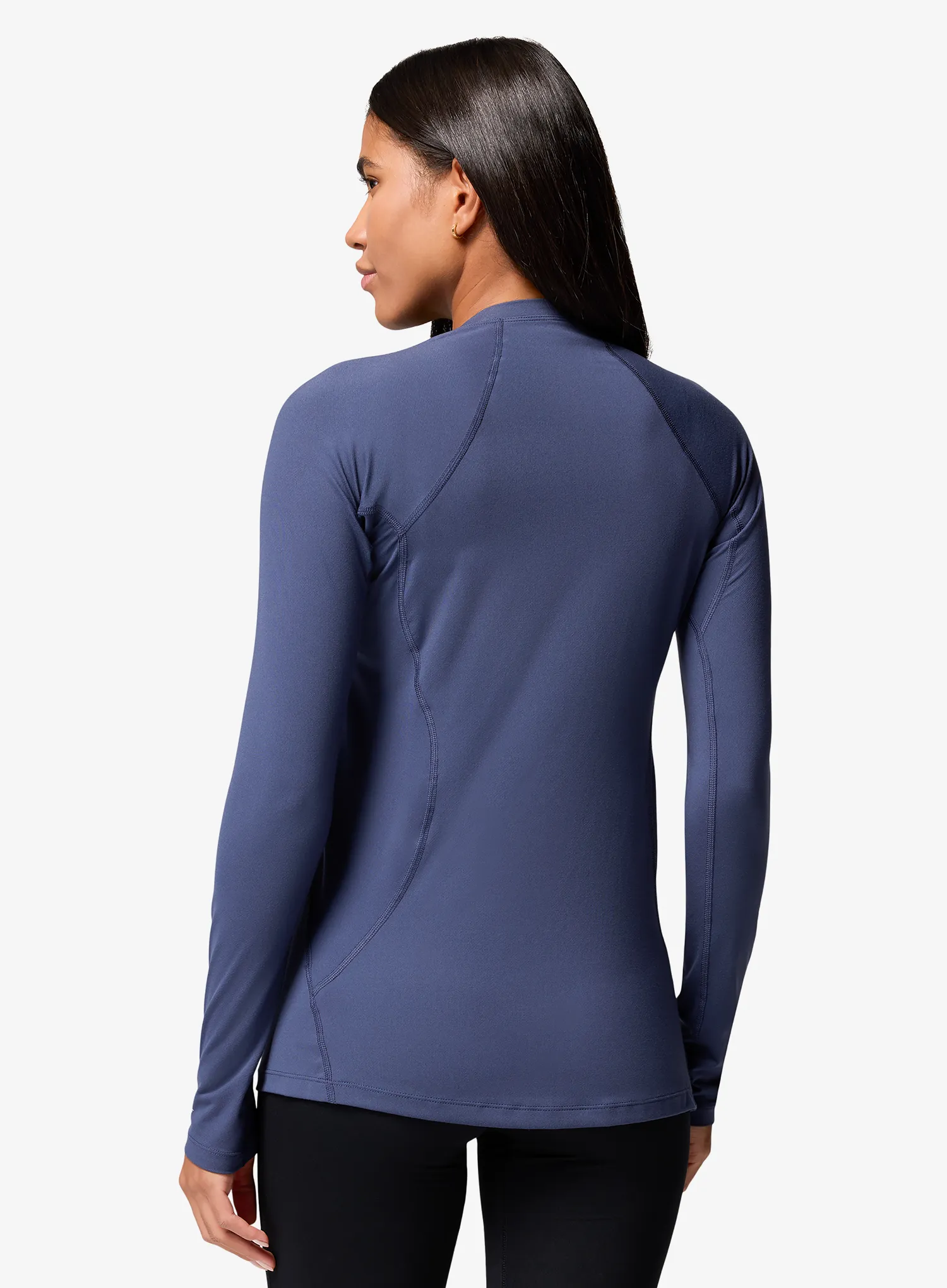 Funkčné tričko dámske Columbia Midweight Stretch L/S Top - nocturnal