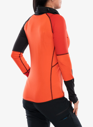 Funkčné tričko dámske Majesty Surface Base Layer Top - red/red
