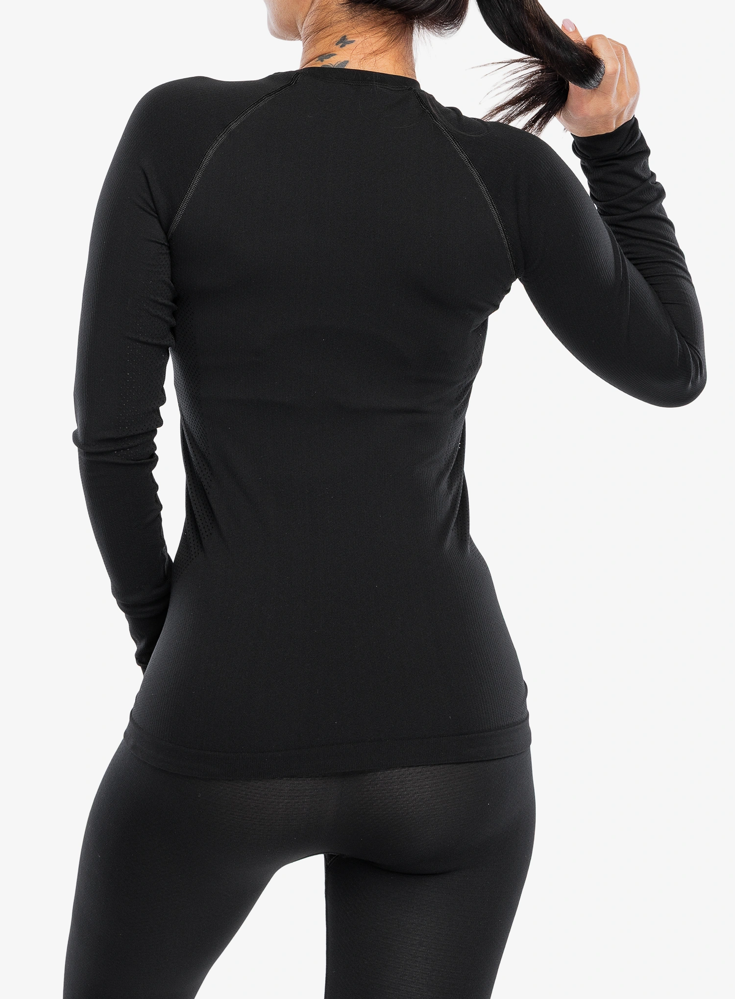 Funkčné tričko dámske Montura Seamless Ultra-L Maglia - black/black