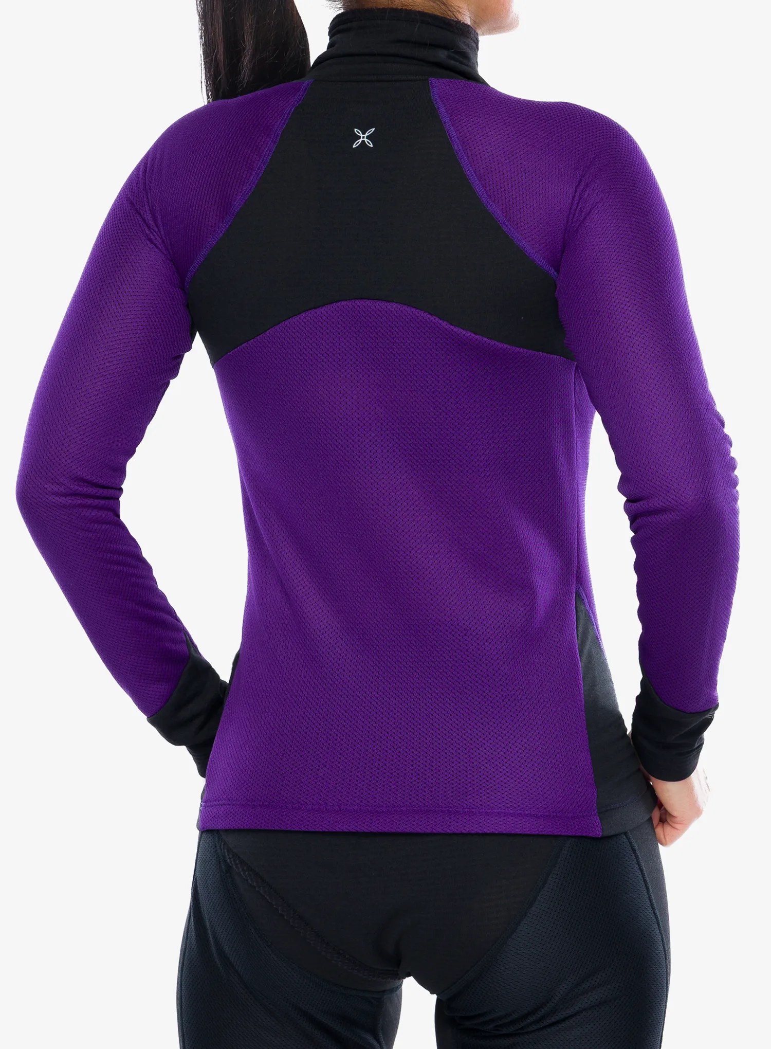 Funkčné tričko dámske Montura Vertigo Octa High Neck - petunia
